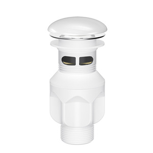 Ceramic Push Button Pop Up Drain Set 2.8 Inch Threaded Universal Basin Drain Easy Installation - Product Image 1