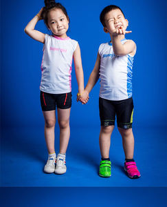 Conjunto de Ropa de Ciclismo para Niños y Niñas, Personalizado con Número Impreso, UPF50+, Elástico en 4 Direcciones, Secado Rápido, Ligero, Anti-Rozaduras, Transpirable - Product Image 3