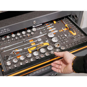 Meuble d'atelier Beta C45PRO 2.0 BX 1960x645x2000mm avec plan de travail en acier - Product Image 6