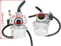 Carburateur PZ19 50cc 70cc 90cc 110cc 125cc Remplacement pour ATV Dirt Bike Go Kart CRF50 DB14 DB27 4 temps