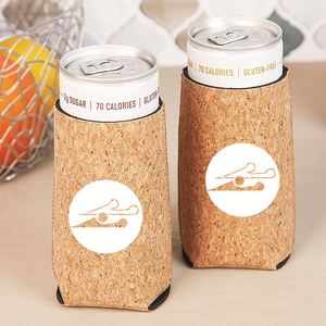 RYO 12oz 330ml Standard & Slim Size Neoprene Cork Waterproof Can Cooler Sleeves Insulating s Beer Cans (Foldable Portable) - Product Image 5