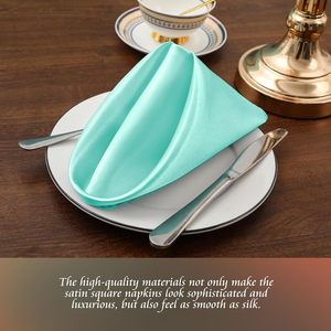 Venta al por mayor de manteles PARA CENA, restaurante, servilleta de lino bordada para boda - Product Image 2