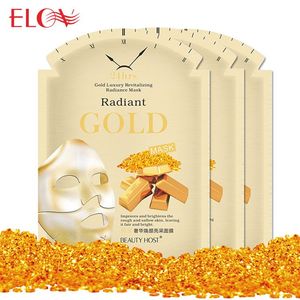 Masque facial en soie anti-rides éclatant, soin de la peau coréen populaire, meilleure vente, masque en feuille de luxe 24K Or Re-Nutriv éclaircissant - Product Image 2