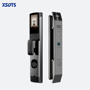 DF14XF85 Bekerja dengan Tuya Smart Video Intercom Pengenal Wajah 3D Kunci Pintar Biometrik Sidik Jari dengan Penyimpanan Cloud6085Mortise - Product Image 1