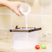 Sacs de rangement écologiques réutilisables, sans bpa, en Silicone, avec fermeture éclair, pour le stockage des aliments