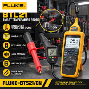 Analyseur de batterie avancé BT521 CN, testeur de résistance interne, de tension, de température et d'ondulation avec sonde BTL21 et enregistrement des données - Product Image 2