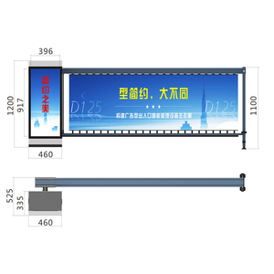 Bãi đậu xe thông minh Điện quảng cáo giao thông hàng rào cửa quảng cáo lan can cửa cho xe kiểm soát truy cập - Product Image 2