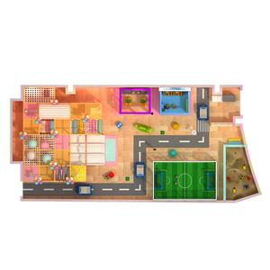 Fornitura diretta della fabbrica su misura interno morbido Playhouse per bambini sala giochi per lo Shopping Mall parchi giochi per bambini - Product Image 5