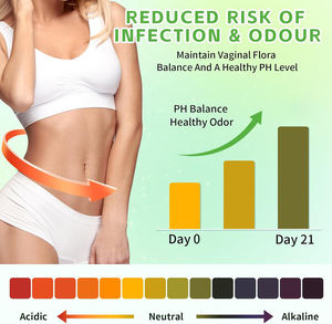 OEM feminim Balance probiotik Gummies untuk wanita-kesehatan vagina & wanita pH Balance <span class=keywords><strong>Natural</strong></span> Gummy suplemen dengan Cranberry - Product Image 6