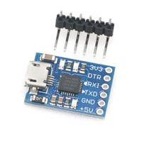 Module USB CP2102 MICRO USB/TYPE-C vers UART TTL, convertisseur série 6 broches UART STC, remplace FT232
