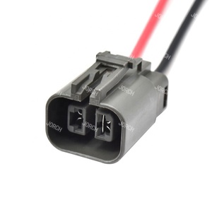 موصل أسلاك سيارات مقاوم للماء بـ 2 دبوس أنثى لسيارات أودي، فولكس فاجن، بي إم دبليو، هوندا، تويوتا 7223-6224-40 DJ70255-6.3-21 - Product Image 1