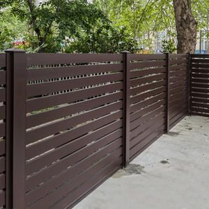 Revestimiento de Cerca para Jardín, Antiaglomerante, para Cobertizos de Patio Trasero, Cerca de Metal <span class=keywords><strong>con</strong></span> Recubrimiento de Polvo de Aluminio, Cerca de Seguridad, Tamaño Personalizado - Product Image 2