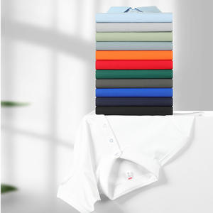 Maglietta da uomo personalizzata <span class=keywords><strong>per</strong></span> Polo da lavoro a maniche corte lavorata a maglia con Logo della società di Golf culturale stampata con Logo ricamato - Product Image 4