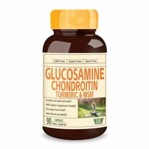 כמוסות גלוקוזאמין כונדרויטין כורכום <span class=keywords><strong>MSM</strong></span> בוסווליה של OEM לתמיכה במפרקים למבוגרים, 60 כמוסות - Product Image 2