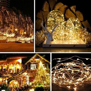 Đèn Trang Trí Ngoài Trời LED 150, Đèn Dây Đồng Led Năng Lượng Mặt Trời Chống Nước - Product Image 5