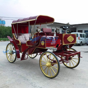 Carruaje Eléctrico para Paseos Turísticos, Vehículo con Caballos, Carruaje Victoria, Carruaje Real Eléctrico para Exteriores - Product Image 4