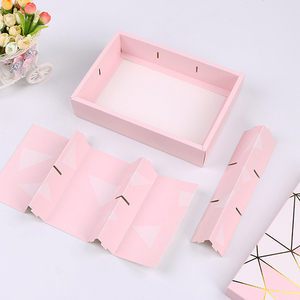 6 bộ phận giấy nắp và Khay hộp cho bánh trung thu Biscuit Cookies 6 ngăn Pastry hộp giấy - Product Image 4