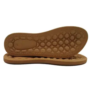 Comfortable stones massage eva flat sock-pad shoe sole parts for sandal shoes, size run: 35-41#