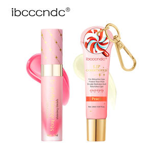 Lip <strong>Oil</strong> Lipstick Set Lightweight Peach Flavor Lipgloss Lip Deeply Moisturizing Long Lasting Hydration Lip Makeup Cosmetics - Product Image 1