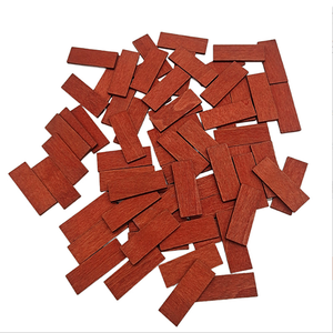 Mini Accessori Geometrici in Legno Ecologici e Sicuri per Casa delle Bambole: Piastrelle da Parete, Mobili, Artigianato e Insegne Murali - Product Image 3