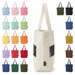 Sac fourre-tout en coton économique au design personnalisé, léger et réutilisable, sacs en toile pour la promotion publicitaire et les cadeaux DIY - Product Image 2