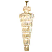 Plafonnier Led suspendu au Design moderne en forme de spirale, Design moderne, éclairage d'intérieur, luminaire décoratif de plafond, idéal pour des escaliers, ac 110/220V