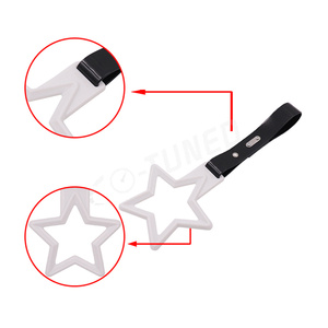 Forme d'étoile Tsurikawas Anneau Train Bus Poignée Main JDM Sangle PVC Plastique Dérive Charme <span class=keywords><strong>Auto</strong></span> Universel Intérieur Accessoires - Product Image 3