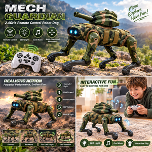 Bombe à eau Gel Blaster <span class=keywords><strong>Robot</strong></span> Chien Interactif Programmable APP Contrôle Vocal Commande Électronique Pet Jouet pour Enfants, - Product Image 1