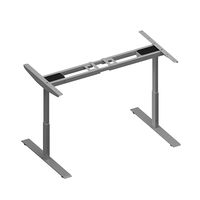 Base de bureau ergonomique intelligente Kaiyu en acier inoxydable, réglable en hauteur, design moderne, pour usage commercial, bureau et domicile (OEM/ODM)