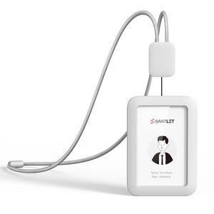 Cordon intégré en polyester de qualité supérieure pour <span class=keywords><strong>porte</strong></span>-badge rétractable, étui de protection en silicone, chaîne pour téléphone portable - Product Image 1