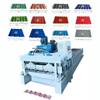 Máquina Automática de Conformación de Láminas Metálicas Corrugadas, Maquinaria para Fabricación de Paneles de Techo de Acero, Línea de Producción de Alta Velocidad