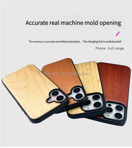 Vente en gros de produits de luxe de qualité supérieure incassables, étui rigide en bois pour téléphone portable par sublimation pour hommes pour <span class=keywords><strong>Iphone</strong></span> - Product Image 4