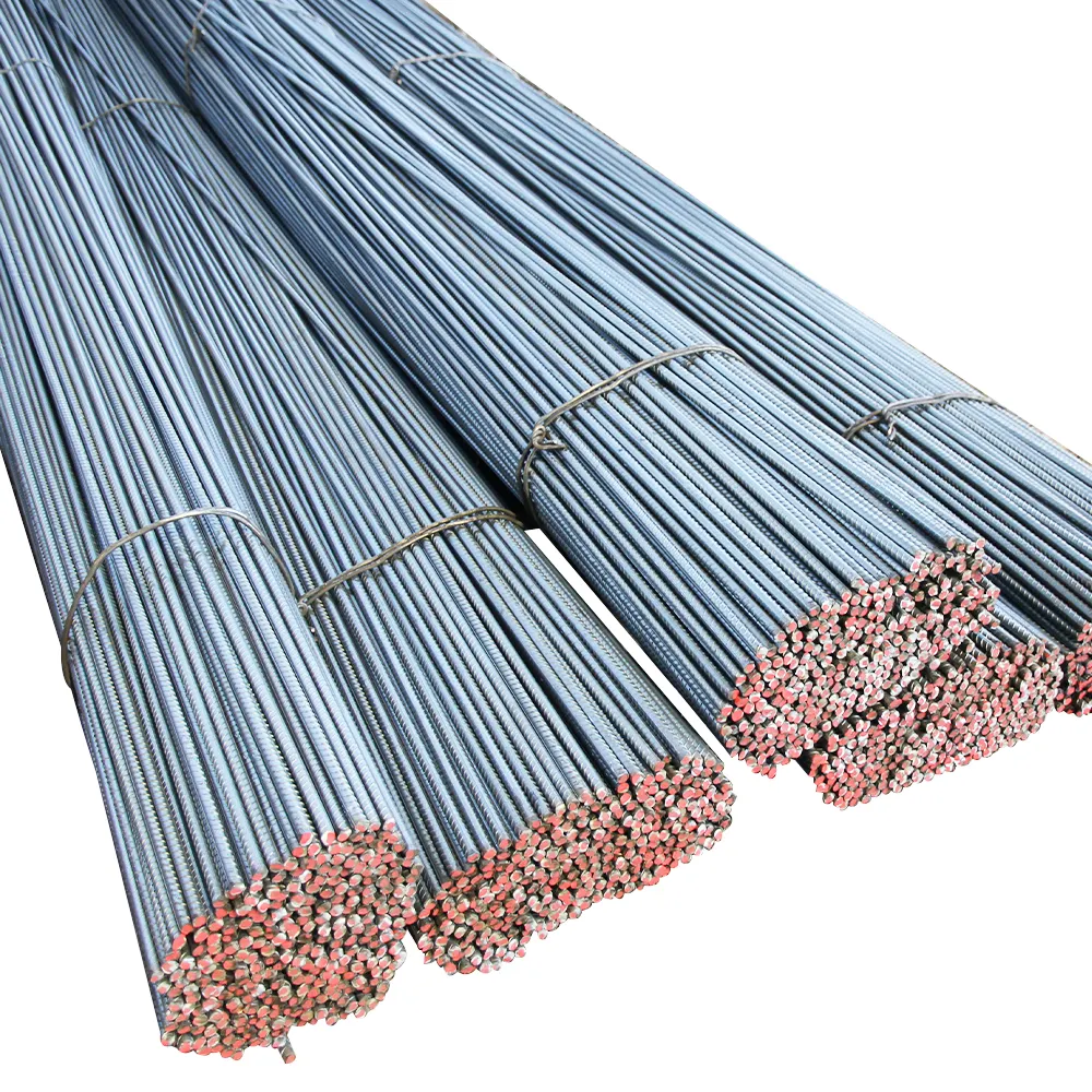 Yüksek kaliteli deforme demir çelik tedarikçisi inşaat için 8m çelik çubuk donatı inşaat/1/2 inç #4 sınıf 40 inşaat demiri 20 ayaklar