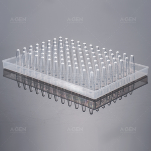 Tube PCR de laboratoire de biotechnologie en gros, compatible avec la plaque PCR semi-encadrée à <span class=keywords><strong>96</strong></span> puits <span class=keywords><strong>SBS</strong></span>/ANSI, consommable de laboratoire - Product Image 4