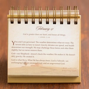 MIni escritorio con logotipo impreso personalizado, de pie, con giro motivacional del Día 365, <span class=keywords><strong>calendario</strong></span> perpetuo <span class=keywords><strong>Cristiano</strong></span> - Product Image 2
