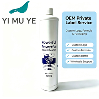 Nettoyant WC puissant sur mesure OEM 1000g, détachant et désodorisant pour salle de bain, vente en gros