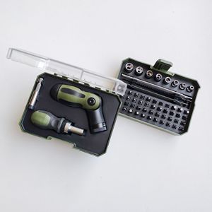 Lixin 58-Piece Magnetic Tool <b>Set</b> <b>Screwdriver</b> <b>Bit</b> Socket Metric System Home Use - Product Image 4