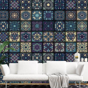 2025 Nieuwe Bohemian Style Schuim Wandpanelen <span class=keywords><strong>3D</strong></span> PVC Patroon Waterdicht Decoratief Verdikte Schuim Wandstickers - Product Image 2