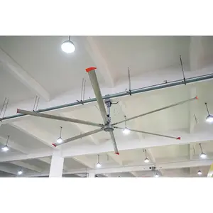 5m HVLS fans Industrial large ceiling fan for workshop ventilation