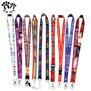 Truyền Nhiệt In Điện Thoại Cổ Dây Đeo Tùy Chỉnh Quảng Cáo Id Chủ Thẻ Polyester Công Cụ Dây Buộc Với Vàng Khóa Vòng Chìa Khóa - Product Image 4