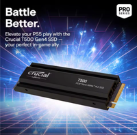 Nouveau T500 500 Go 1 To 2 To 2280 PCIe 2.0 6 Go/s jusqu'à 200 Mo/s NVMe M.2 SSD interne Garantie 360 jours Ordinateur de bureau