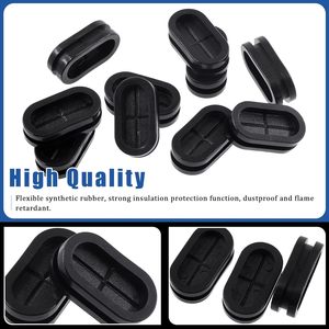 Cable personalizado con ojal ovalado, sello de goma de silicona NBR EPDM, tapones ciegos para orificios - Product Image 3