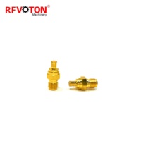 Adaptateur SMA-MCX SMA mâle vers MCX femelle adaptateur d'antenne droite pour DVB-T TV RTL SDR ADS-B récepteur USB Stick Dongle Tuner