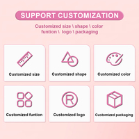 Vente en gros mignon mini miroir de poche compact personnalisable 2x logo personnalisé de poche en or pour fer à repasser sac à main personnalisé