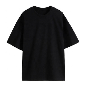 Custom Print Drop Shoulder <b>Long</b> Quick Dry Breathable High Quality Plus Size Men's Oversized T-Shirts Heavyweight 300GSM Cotton - Product Image 6