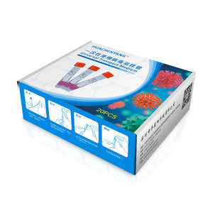 Tubo de Muestreo Universal Hua Chenyang, 20 Unidades Desechables para Pruebas de Virus - Product Image 1