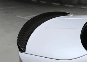 F8X 3D Style <strong>Carbon</strong> <strong>Fiber</strong> <strong>Spoiler</strong> Rear Ducktail Splitter for BMW F80 M3 F82 M4 Car Accessories 2014-2021 - Product Image 4