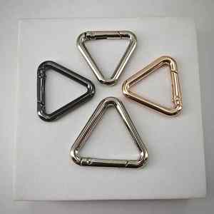 Boucle triangulaire en métal, anneau en O ouvrable, accessoires de maroquinerie, boucle de ceinture, attache porte-clés - Product Image 6