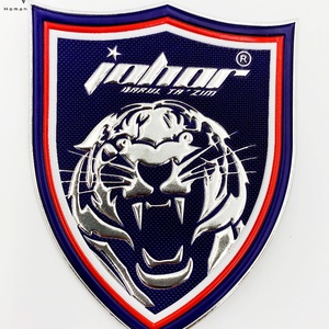 Patchs en PVC pour vêtements, fabrication chinoise, design personnalisé, haute qualité, impression 3D, support thermocollant souple en PVC, 150 degrés - Product Image 4