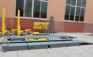 Équipement de garage automobile Uniliner UL-600 Machine de réparation de carrosserie automobile Système de mesure <span class=keywords><strong>intégré</strong></span> Table de traction métallique - Product Image 3